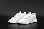 Чоловічі кросівки Adidas Ozweego W White рефлективні 41-45р. Живе фото. топ, фото 5