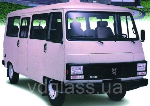 Peugeot Karsan лобове скло, триплекс