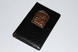 Шкіряна візитниця "Георгій Побідоносець"