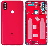 Задняя крышка Xiaomi Mi A2, Mi6x красная Оригинал