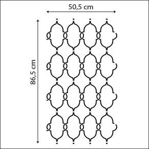 Трафарет Точки 87x51, фото 2