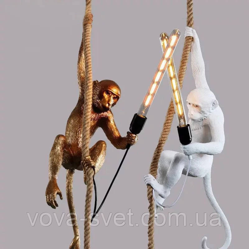 Світильник підвісний [A MONKEY ] Gold / Black / Silver / White
