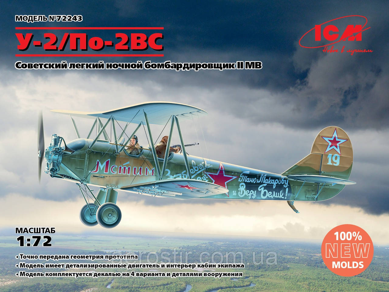 У-2/По-2ВС 1/72 ICM 72243