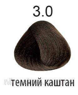 Kaaral 360 Colours.Стійка крем-фарба тон 3.0 темний коричневий натуральний 100 мл
