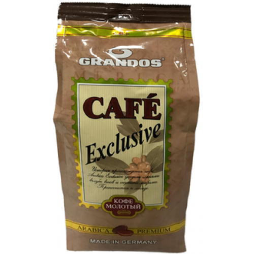 Кофе Грандос Эксклюзив молотый 250 грамм в фольгированной упаковке - фото 1 - id-p1122689631
