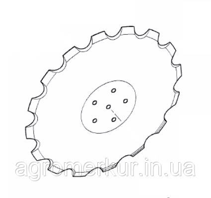 Диск AC356945 Kverneland