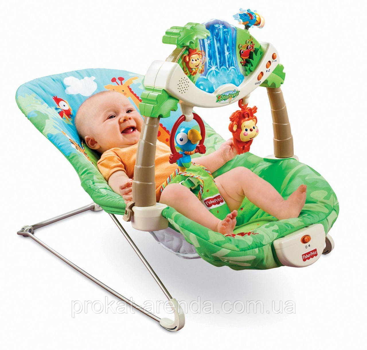 Шезлонг Fisher-Price "Тропічний ліс"