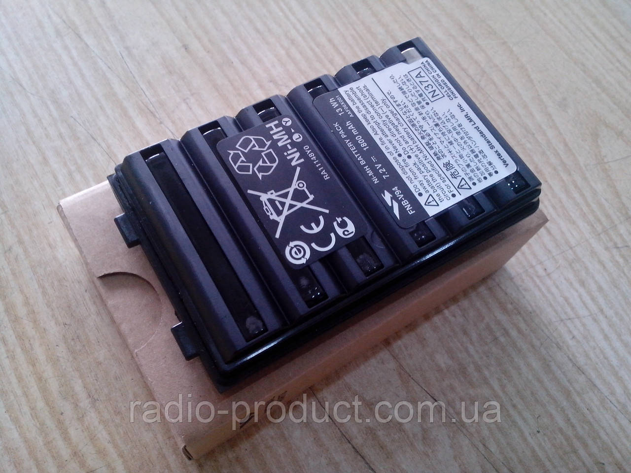 Акумулятор PTO-V94 (аналог FNB-V94) для радіостанцій Vertex, Yaesu