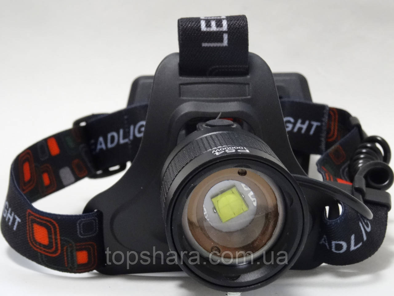 Ліхтар головний Police P54 — XHP50 заряджання USB, фото 1