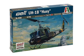 UH-1B HUEY. Збірна модель вертольота. 1/72 ITALERI 040