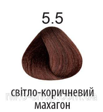 Kaaral 360 Colours.Стійка крем-фарба тон 5.5 світло-коричневий махагон 100 мл, фото 1