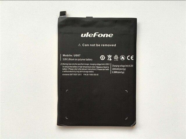 Акумулятор для мобільного телефону Ulefone U007, (Li-ion 3.8 V 2200mAh), фото 1