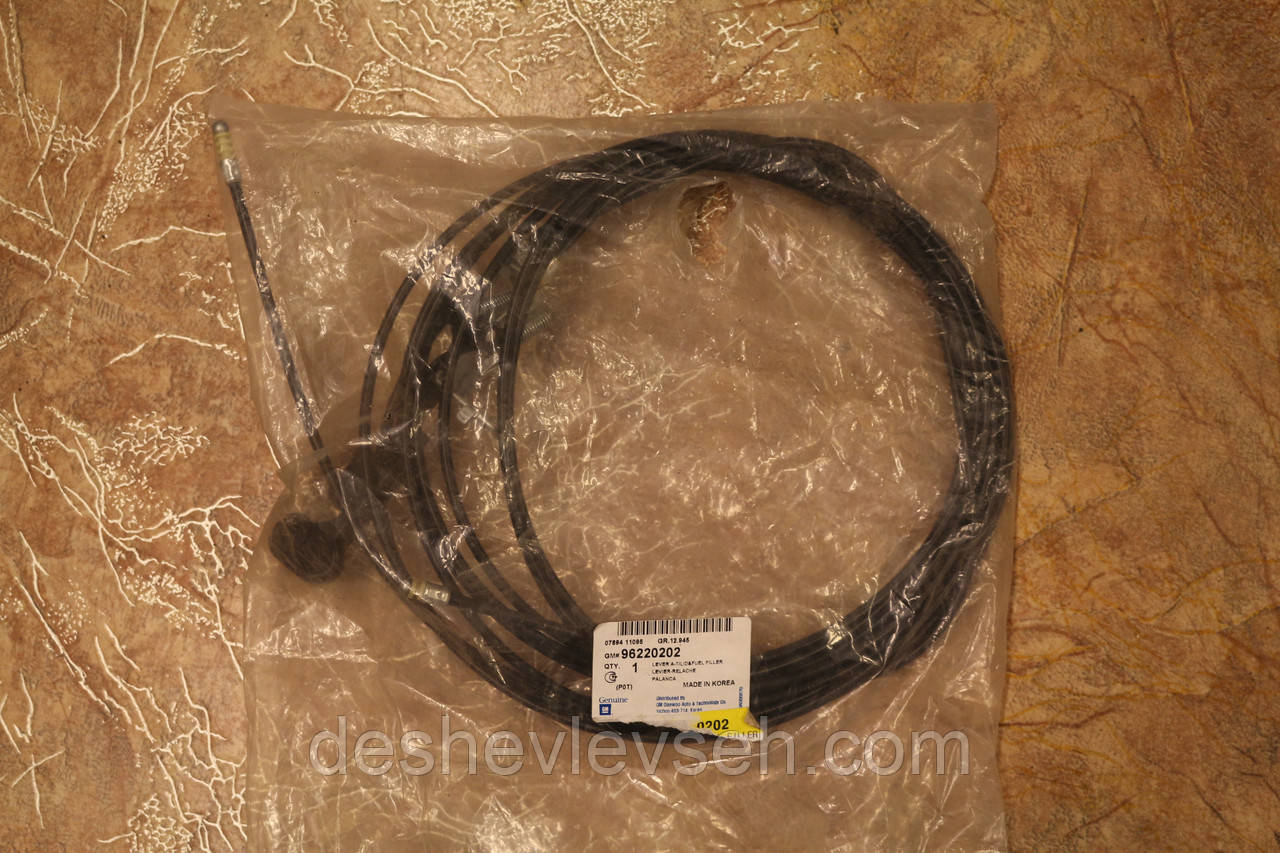 Важелі LANOS лючка бенз. і кришки баг. з тросами GM, 96220202 (Корея), фото 1