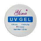 Гель для нарощування нігтів CLEAR LINA 15 гр **