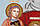 Набір для вишивання бісером Абрис Арт Святі Віра, Надія, Любов і матір їх Софія AB-421, фото 5