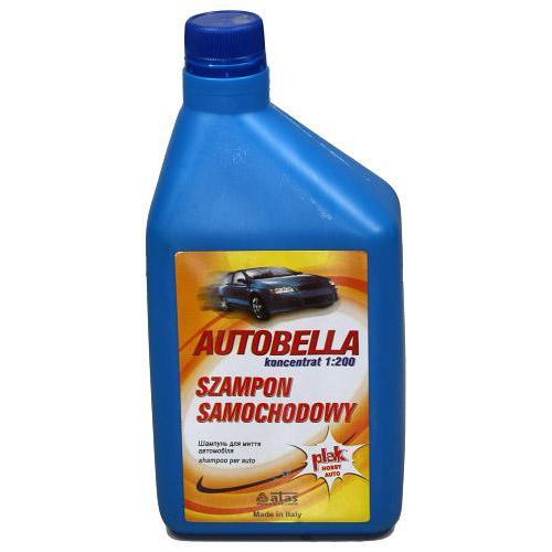 Авто Шампунь Самовисихаючий 1літр концентрат (1:200) AUTOBELLA, фото 1