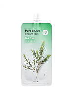 Missha Pure Source Pocket Pack Компактная маска для лица Чайное дерево (Tea Tree)