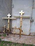 Хрест суцільний на стіну, 50 см, фото 4