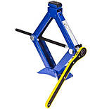 Домкрат Ромб 1.5 тонни 390 мм Автомобільний Робічний Гвинтовий з тріскачкою, фото 7