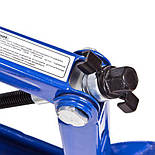 Домкрат Ромб 1.5 тонни 390 мм Автомобільний Робічний Гвинтовий з тріскачкою, фото 5