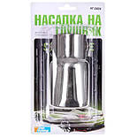 Насадка на глушник d 64 мм довжина 140 мм позаш. 76*70 мм, фото 2