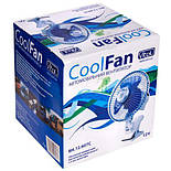 Авто Вентилятор 12 Вольт Диаметр - 15,2 см (угол поворота 120 градусов на клипсе), фото 6