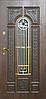 Вхідні двері для вулиці "Портала" (Patina Преміум RAL) ― модель BIG-16 (3-D, патина), фото 2