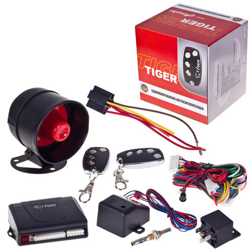 Автомобільна сигналізація Tiger Amulet Plus Автосигналізація сирена 15 W, фото 1