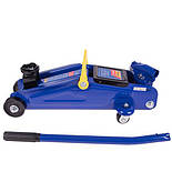 Домкрат 2 тонни Підкотний Гідравлічний 135-340 мм із Поворотною Ручкою Автомобільний DP-135340K, фото 3