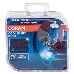 Автолампи OSRAM Cool Blue Boost +50% H4 12V 100-90W P43t (62193CBB-HCB BOX)