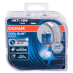 Автолампи OSRAM Cool Blue Boost +50% H7 12V 80W PX26d (62210CBB-HCB BOX)
