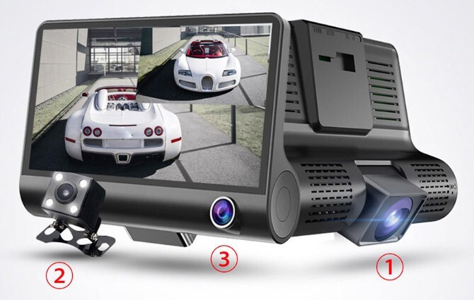 Відеореєстратор DVR XH202 FullHD 1080p 3 камери
