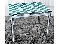 Рапродажа скляних обідніх столів