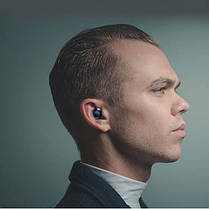(Внимание! 1 навушник) Бездротовий Bluetooth-навушник, гарнітура з кейсом Alitek S2 Black/Grey, фото 3