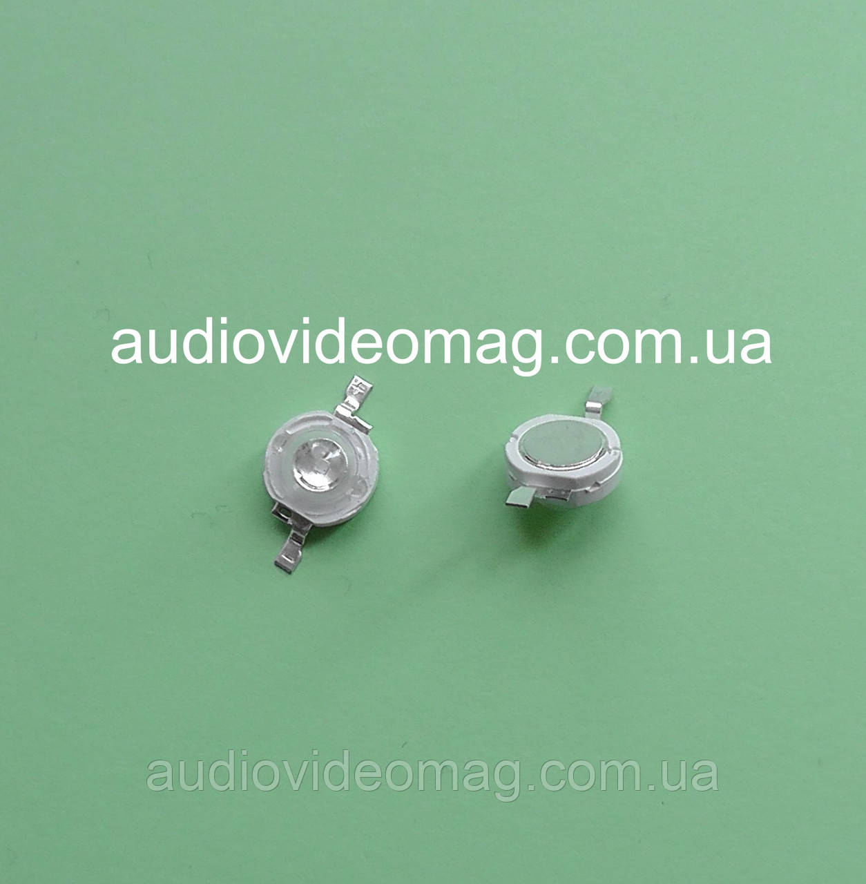 Потужний світлодіод 3V 1 Ватт, колір - зелений, фото 1