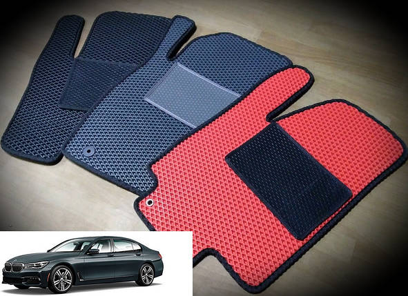 Килимки ЕВА в салон BMW 7 G11 '15-22 Short, фото 1