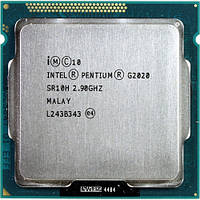 Б/У, Процессор, Intel Pentium G2020, s1155, 2 ядра, 2.9 гГц