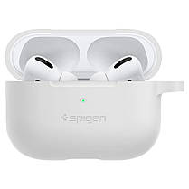 Чохол Spigen для AirPods Pro Silicone Fit, White, фото 3