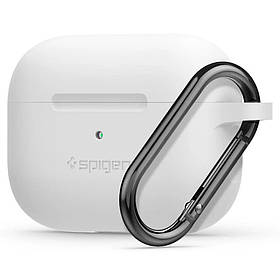 Чохол Spigen для AirPods Pro Silicone Fit, White