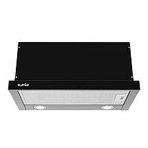 Витяжка VENTOLUX GARDA 60 BK (800) LED, фото 2