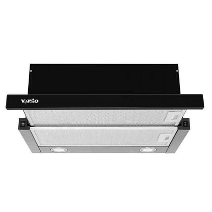 Витяжка VENTOLUX GARDA 60 BK (800) LED, фото 2