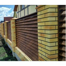 Двошаровий паркан Жалюзі SMART 40/120 ВЕНГЕ