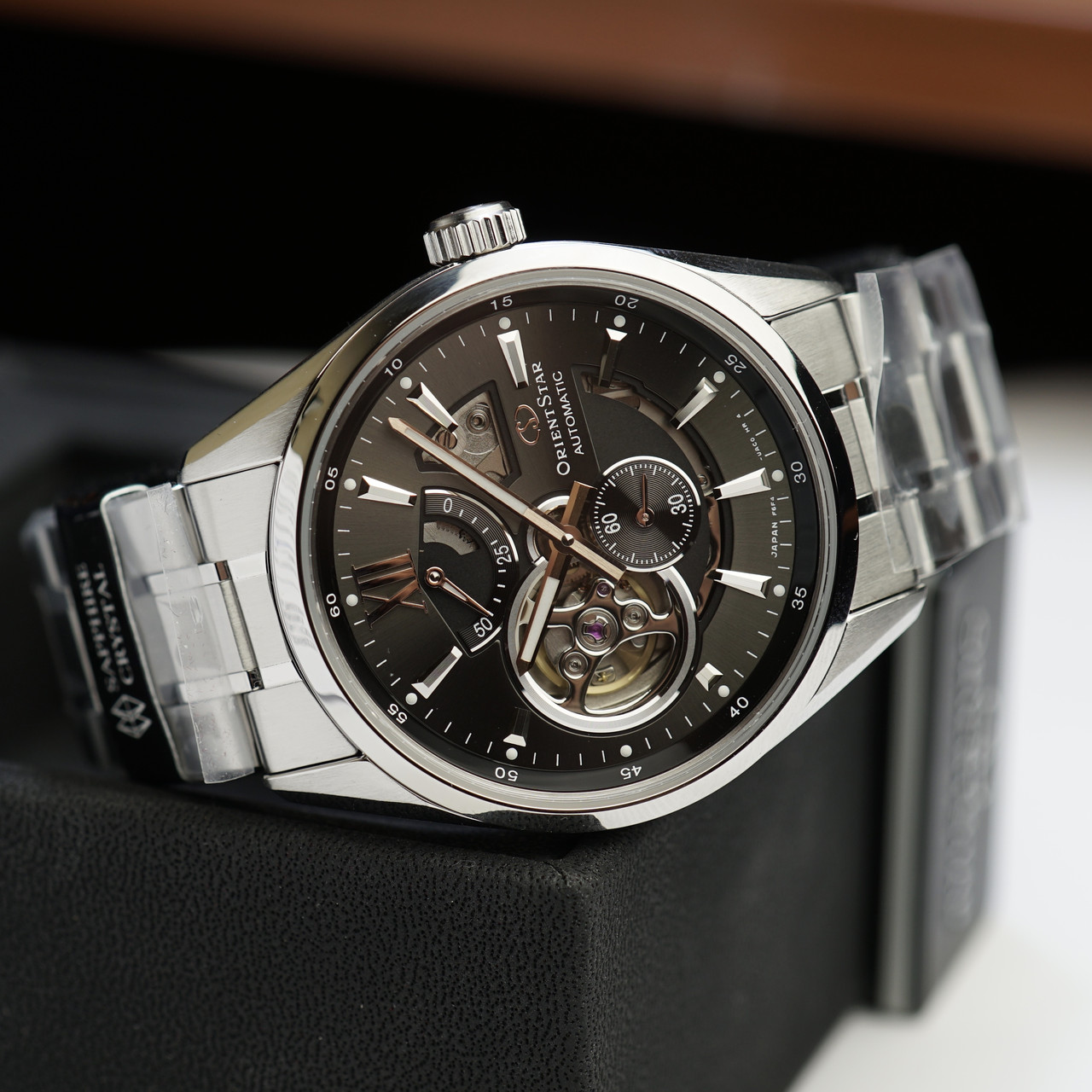 Orient star automatic top semi skeleton power reserve
