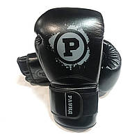 Боксерские перчатки Раунд Training  12 ун (черные)