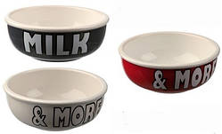 Керамічна миска для кішок "Milk&More" Trixie 0,4 л/13 см