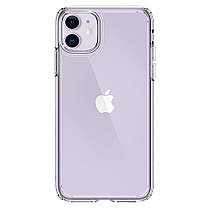 Чохол Spigen для iPhone 11 Hybrid Ultra, Crystal Clear, фото 4