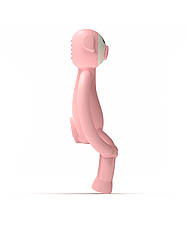 Іграшка-прорізувач Свинка Matchstick Monkey (світло-рожевий, 11 см) (MM-PG-001), фото 3