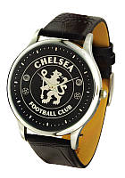 Чоловічий годинник Футбольний Клуб Челсі, Chelsea FC, футбольні команди, годинник подарунок для чоловіка
