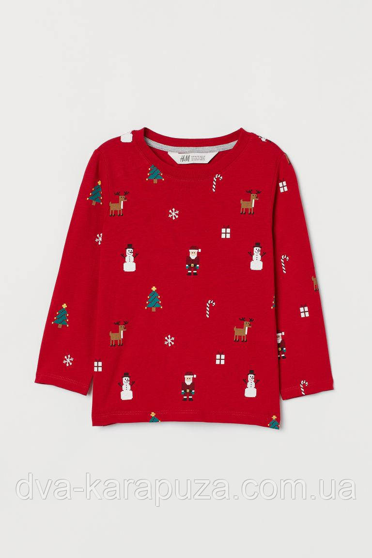 Новорічна кофта H&M, 1,5-2 роки! Англія!, фото 1