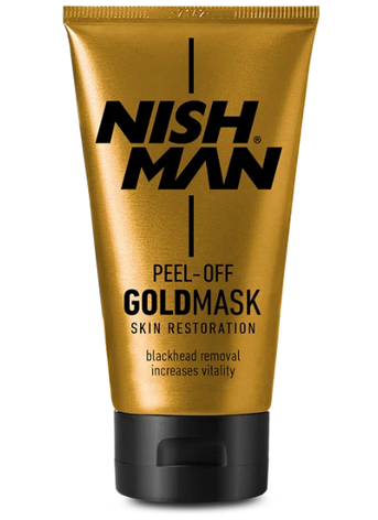Золота маска для обличчя Nishman Purifying Peel Off Gold Mask, 150 мл, фото 2